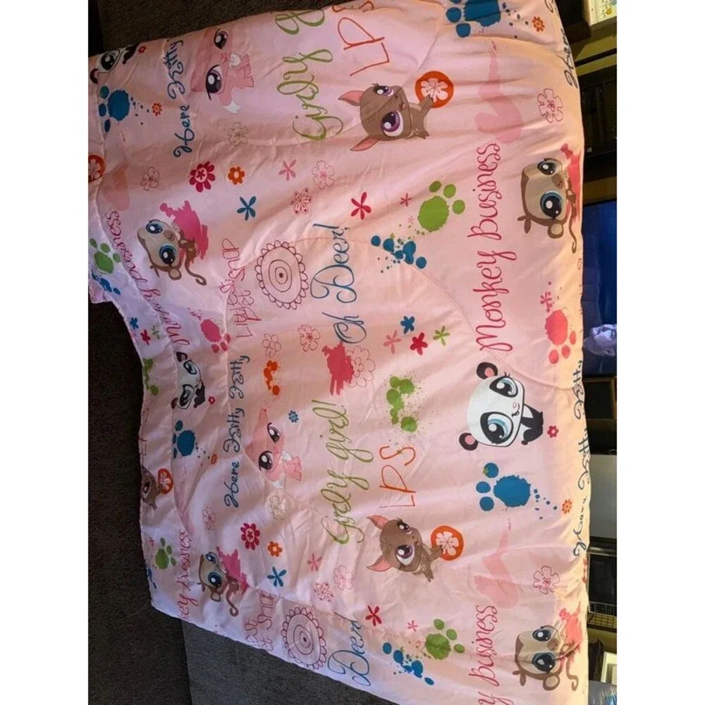 Full-size littlest pet shop comforter vintage